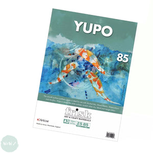 YUPO Synthetic Paper - FRISK - WHITE - 85gsm - A3  Pack of 25 loose sheets
