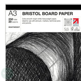 Bristol Board Pad - FRISK - 250gsm - A3