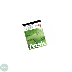 YUPO Synthetic Paper - WHITE - FRISK - Heavyweight 155gsm - A5 Pad (15 Sheets)
