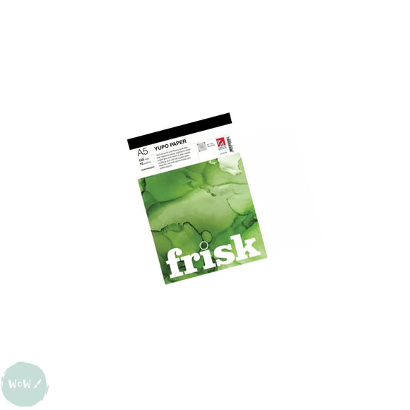 Yupo Synthetic Paper - 155gsm-  FRISK - Heavyweight - A5 Pad