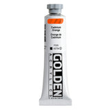 ARTISTS ACRYLIC PAINT - Golden HEAVY BODY -  59ml tube -  C.P. Cadmium Orange VIII