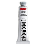 ARTISTS ACRYLIC PAINT - Golden HEAVY BODY -  59ml tube -  C.P. Cadmium Red Dark  IX