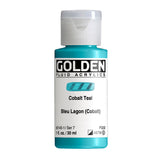 ARTISTS ACRYLIC PAINT - Golden FLUID - 30ml (1.US fl.oz)-  Cobalt Teal VII