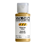 ARTISTS ACRYLIC PAINT - Golden FLUID - 30ml (1.US fl.oz)- Nickel Azo Yellow  VI