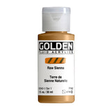 ARTISTS ACRYLIC PAINT - Golden FLUID - 30ml (1.US fl.oz)- Raw Sienna  I