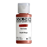 ARTISTS ACRYLIC PAINT - Golden FLUID - 30ml (1.US fl.oz)- Red Oxide  I