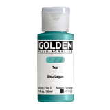 ARTISTS ACRYLIC PAINT - Golden FLUID - 30ml (1.US fl.oz)- Teal  III
