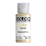 ARTISTS ACRYLIC PAINT - Golden FLUID - 30ml (1.US fl.oz)- Titan Buff  I