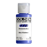 ARTISTS ACRYLIC PAINT - Golden FLUID - 30ml (1.US fl.oz)- Ultramarine Blue  II