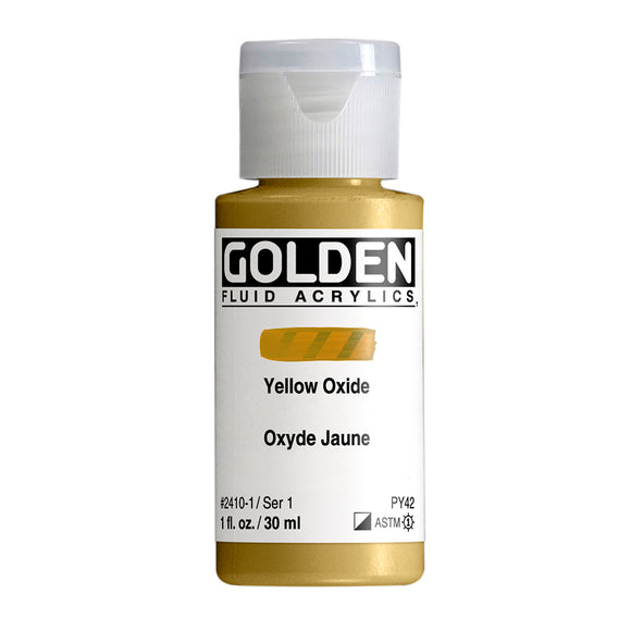ARTISTS ACRYLIC PAINT - Golden FLUID - 30ml (1.US fl.oz)- Naples Yellow Hue  II