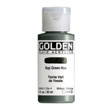 ARTISTS ACRYLIC PAINT - Golden FLUID - 30ml (1.US fl.oz)-  Sap Green Hue IV