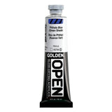 ARTISTS ACRYLIC PAINT - Golden OPEN - Slow Drying -  59ml tube 	Phthalo Blue (Green Shade)  IV