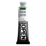 ARTISTS ACRYLIC PAINT - Golden OPEN - Slow Drying -  59ml tube 	Phthalo Green (Yellow Shade).  IV
