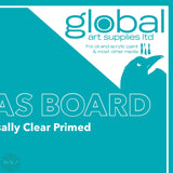 Natural Canvas Board - Clear Gesso Primed - 10 x 12”