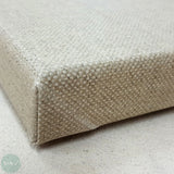 Stretched Canvas - LINEN - Clear Primed  - 12 x 16",  305 x 406 mm