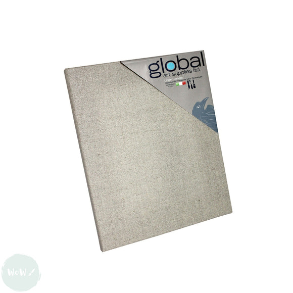 Stretched Canvas - LINEN - Clear Primed  - 12 x 16