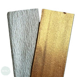 CREPE PAPER - 50 x 150cm METALLIC GOLD