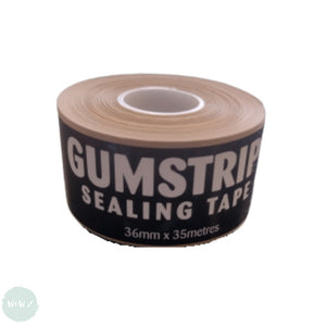 ADHESIVE TAPE - Gummed Tape - GUMSTRIP - 36mm x 35m - singles
