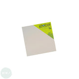 Wooden Painting Panel [green label]  Gesso PRIMED  38mm thick  10 x 10"