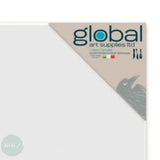 Linen Canvas - White Primed - Standard Depth - GLOBAL ART Belle Arti - 12 x 16"
