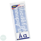 DRAWING ACCESSORY- Lettering Stencil- 50mm (2")