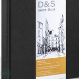 Hardback sketchbook - Square bound - Hahnemuhle D&S Book - 19.5 x 19.5 cm - 140gsm
