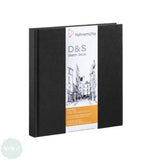 Hardback sketchbook - Square bound - Hahnemuhle D&S Book - 25 x 25 cm - 140gsm