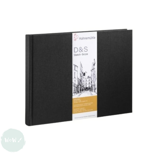 Hardback sketchbook - Square bound - Hahnemuhle D&S Book - A4 140gsm Landscape