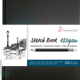 Hardback Sketchbook - Square Bound - HAHNEMUHLE - SKETCH BOOK - 120gsm - A3