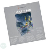 SKETCH / DRAWING PAPER PAD - Toned - Hahnemuhle - The GREY PAD - 120gsm - 20 x 20 cm