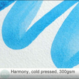 Watercolour Paper - BLOCK - Hahnemuhle HARMONY - 300gsm / 140lb - Cold Pressed - 10 x 14"