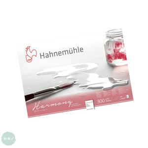 Watercolour Paper - BLOCK -  Hahnemuhle - HARMONY - 300gsm / 140lb - Cold Pressed - 12 x 16"