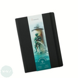 Watercolour Paper - Hardback TRAVEL JOURNAL - Hahnemuhle - 100% COTTON - 250gsm - COLD PRESSED -  A5 PORTRAIT