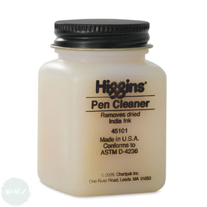 Drawing Ink- Pen Cleaner - HIGGINS - 2.5 fl oz (73.9ml)