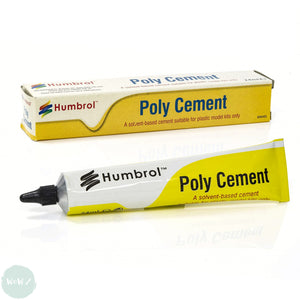 Glue - Humbrol Poly Cement-24ml tube