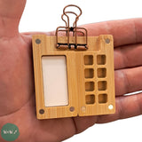 Empty Watercolour Cases - Hahnemühle -  Bamboo Mini Painting Palette