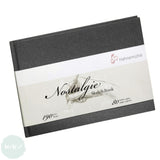 Hardback sketchbook - Square bound - Hahnemuhle - NOSTALGIE Book – 190gsm - A4 Landscape