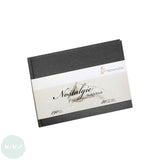Hardback sketchbook - Square bound - Hahnemuhle - NOSTALGIE Book - 190gsm - A5 Landscape