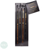 BRUSH SET - Isabey - COLLECTION - Watercolour Set - 4 assorted