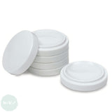 Ceramic Palette - 6 Porcelain Nesting Palette Set