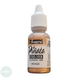 ALCOHOL INK - Jacquard PINATA -  14.79ml (1/2 US fl oz) - 	040 BRONZE