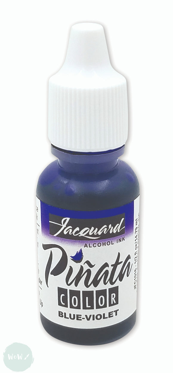 ALCOHOL INK - Jacquard PINATA -  14.79ml (1/2 US fl oz) - 	016 BLUE VIOLET