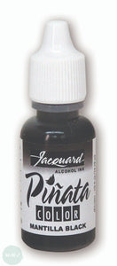 ALCOHOL INK - Jacquard PINATA -  14.79ml (1/2 US fl oz) - 	031 MANTILLA BLACK