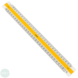 Rules/Rulers – MEASURING - SCALE RULE - Flat - 300mm - 1:5, 1:50, 1:20, 1:200, 1:1, 1:100. 1:250, 1:2500.