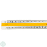 Rules/Rulers – MEASURING - SCALE RULE - Flat - 300mm - 1:5, 1:50, 1:20, 1:200, 1:1, 1:100. 1:250, 1:2500.