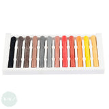 Soft Pastels Sets - Jakar - 12 assorted Earth Colours