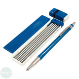 MECHANICAL CLUTCH PENCIL - Jakar - 2mm – HOLDER & LEADS - 12 x HB & Eraser