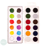 Watercolour Paint Sets - Koh-I-Noor - BRILLIANT Watercolour  - 12 Colours