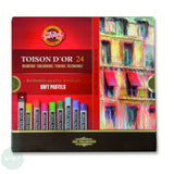 Soft Pastels Sets - Koh-i-Noor Toison D'or ROUND -24 Assorted