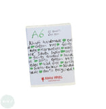 Khadi 100% cotton handmade Artists’ paper - 10 sheet pack - 640gsm - A6